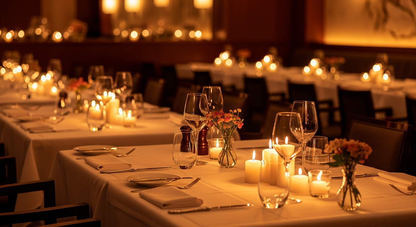 The atmospheric interior of Madras Midnight restaurant